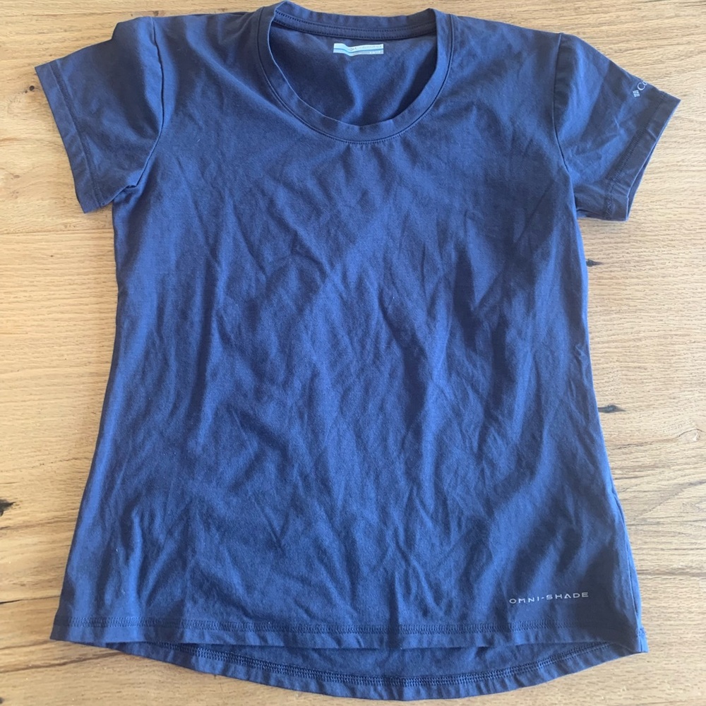 Columbia Omni Shade Cotton Short Sleeve Tee Shirt Women’s XS Preloved